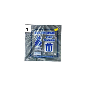 29X35(10PCS) THIN BLUE GARBAGE BAG